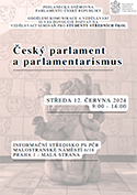 esk Parlament a parlamentarismus